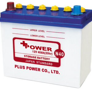 JIS dry charged batteries
