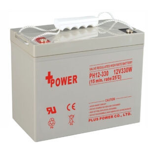12V330Watts high rate battery